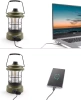 Lampka kempingowa LED w stylu retro z funkcją powerbanka | Płynna regulacja jasności i barwy | 3000mAh, 20-260lm, 5-120h, IPX6 | Biała | MY-880
