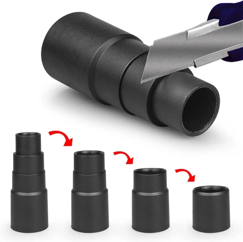 Końcówka do odkurzacza | Przejściówka do ssawki | Adapter do rury odkurzacza | FLA-D04-BLACK