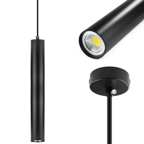 Czarna lampa wisząca | Nowoczesna lampa sufitowa | Oświetlenie dekoracyjne | Lampa wisząca CTD-L40CM