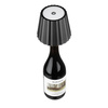 Lampka stołowa zakładana na butelkę | HJA47-BLACK| Lampka stołowa LED z wbudowanym akumulatorem