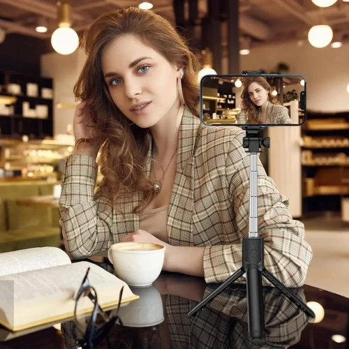 Selfie-stick | Tripod | Kijek, statyw do telefonu do robienia zdjęć | PSI-F120