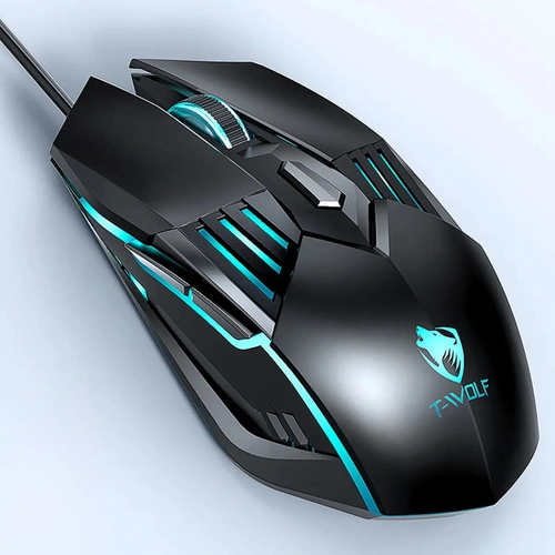 Myszka przewodowa dla graczy | Myszka gamingowa z podświetleniem RGB | G560-Black