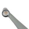 Lampa stołowa 33,5cm | Bezprzewodowa lampka nocna z wbudowanym akumulatorem | Lampka z dotykowym sterowaniem | HMS-355-GREY