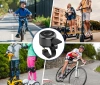 Metalowy dzwonek na kierownicę | Głośny dzwonek do roweru lub hulajnogi |  QTLD-274