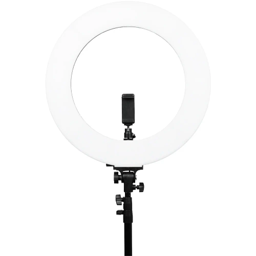 Mocna lampa pierścieniowa 300W RL-480 ze statywem 210cm | 3 odcienie bieli | SENY | RL-480 2w1