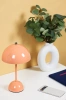 Stylowa lampka stołowa | Bezprzewodowa lampka nocna z trzema barwami świecenia | HJA27-1-PINK