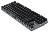 Gamingowa klawiatura mechaniczna z podświetleniem LED RGB, TKL, niebieskie przełączniki | T18