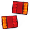 12V | PARA Kompletnych lamp LED tylnych do przyczep, naczep, maszyn rolniczych | homologacja E4