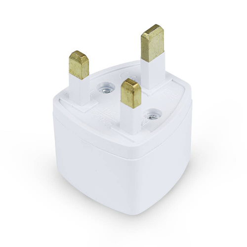 Uniwersalny adapter sieciowy, przejściówka podróżna z gniazd EU/USA/CN do gniazd UK | AD-UK03
