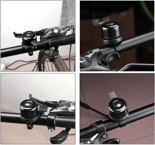 Metalowy dzwonek na kierownicę | Głośny dzwonek do roweru lub hulajnogi |  QTLD-274
