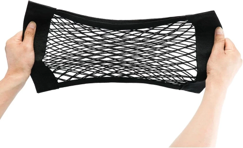 Siatka do bagażnika | Uniwersalny organizer | Kieszeń mocowana na rzep | CWD-25*25CM-B