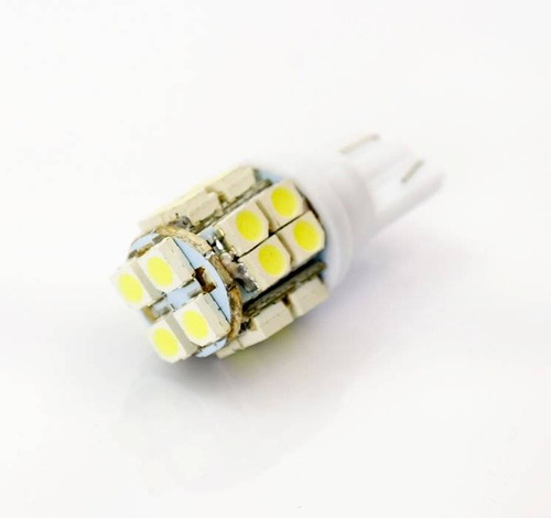 Żarówka samochodowa LED W5W T10 20 SMD 1210