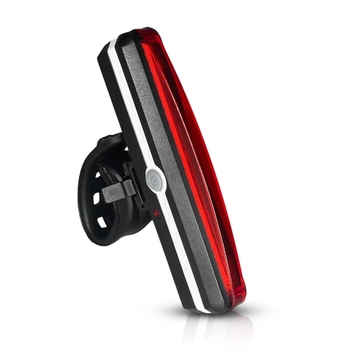 Mocna lampka rowerowa tylna COB 100lm  | Oświetlenie rowerowe z wbudowanym akumulatorem- ładowane USB | Lekka lampka rowerowa 40g | BK-L2266