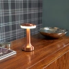 Bezprzewodowa lampka stołowa | Dotykowa lampka nocna z regulowaną barwą światła | Lampka USB | HJA14-COPPER