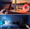 Budzik z lampką LED | Lampka nocna z symulacją wschodu słońca | Radio FM + Bluetooth | MCAC-01