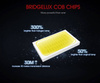 Zestaw żarówek LED H3 S4 COB 80W 8000 lm