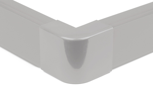 Listwa maskująca do kabli RTV, kanał kablowy, maskownica | Taśma samoprzylepna 3M | 2 metry, 40x20mm, szara | ZXC-20-2M