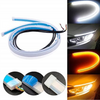 Elastyczne paski LED RGB  do reflektorów 60 cm | Efektowne światła DRL 12V  z aplikacją| 