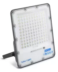 Naświetlacz LED 200W z pilotem | 3500lm, 9000mAh, IP66 | LD66-200W