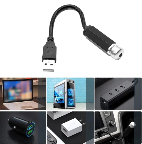 PROJEKTOR GWIAZD | Projektor USB do samochodu