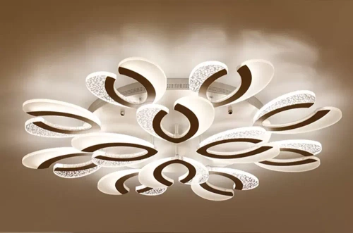Wieloczęściowa Nowoczesna lampa wisząca | LED | Biała | RLD-C108W-W
