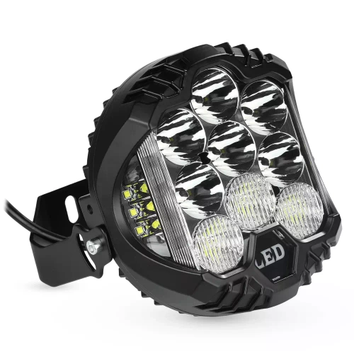 Lampa robocza LED 7" 50W 5000lm | 2w1 | DRL + reflektor dalekosiężny | WL002-50W
