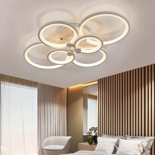 Wieloczęściowa Nowoczesna lampa wisząca | LED | Czarna | RLG-C72W-W