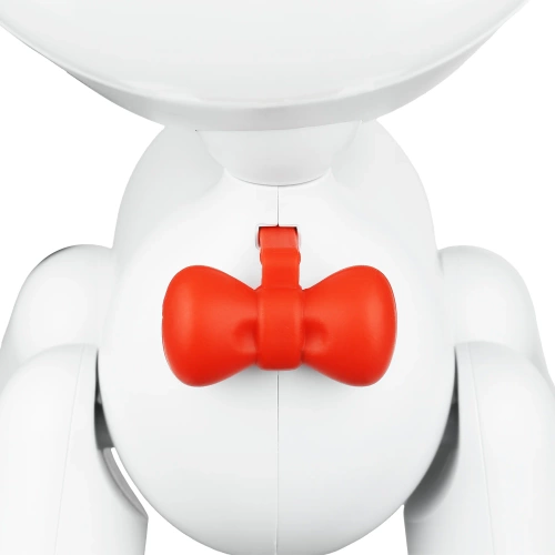 Urocza lampka LED w kształcie pieska z regulacją jasności i akumulatorem USB | Lampka biurkowa Waggy Puppy |  YG-TD104-W