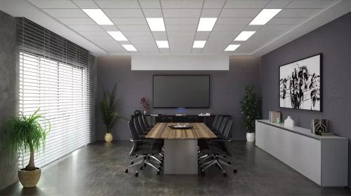 Panel podtynkowy LED | Oprawa rastrowa do kasetonowych systemów sufitów podwieszanych typu Armstrong | 60x30cm, 40W, 3800lm