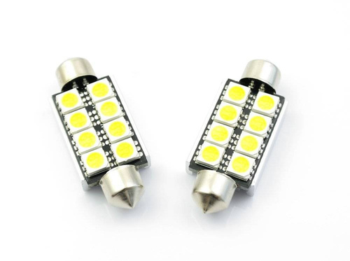 Żarówka samochodowa LED C5W 8 SMD 5050 CAN BUS