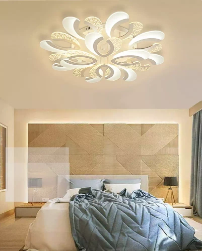 Wieloczęściowa Nowoczesna lampa wisząca | LED | Biała | RLD-C108W-W