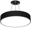 Lampa sufitowa wisząca LED 36W | okrągła pełna | aluminium | CCD niemrugająca | Φ40x6 | LPL-005