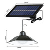 Wisząca ogrodowa lampa solarna LED z czujnikiem zmierzchu IP44 | 30 diod LED SMD | Pilot IR | LD-01
