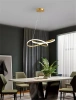 Nowoczesna lampa wisząca | LED | Złota | RLA-48W-G