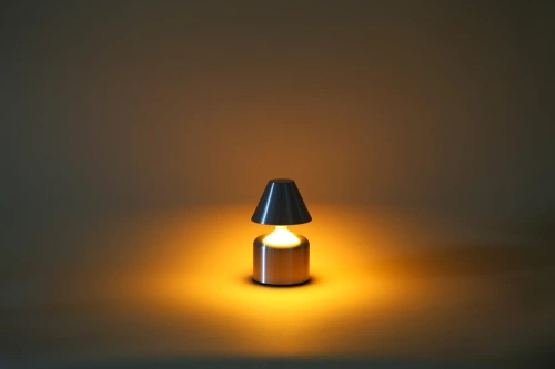 Lampka stołowa LED Grzybek | Bezprzewodowa lampka do hotelu, restauracji | Nocna lampka dotykowa | HJA42-GOLD
