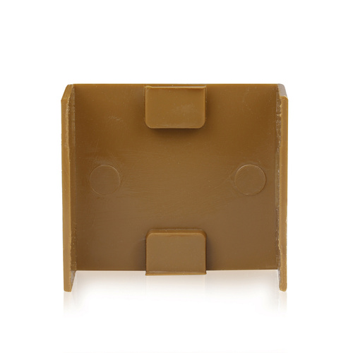 Łącznik prosty do listwy maskującej 40x20mm | brązowy | CDT-02