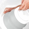 Wiadro składane | Silikonowe | Przenośne | XCP-5L-GREY