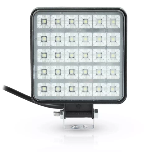 Kwadratowa lampa robocza LED 45W SLIM | 30 diod CREE LED, IP67 | WL004-45W-25MM