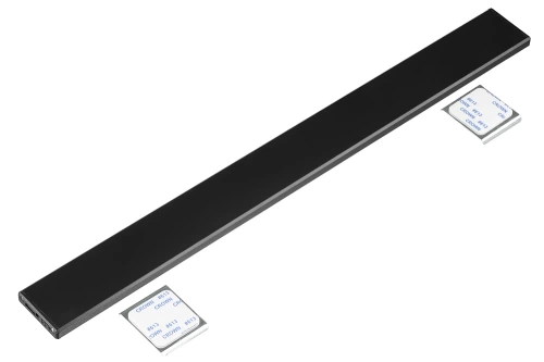 Lampka meblowa z czujnikiem ruchu | Bezprzewodowa lampka nocna z sensorem | Lampka LED podszafkowa 50 cm | HSL-S50CM-BLACK