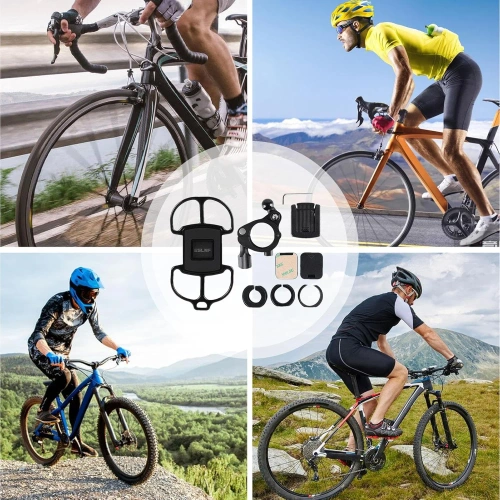 Uchwyt rowerowy na telefon z szybkim wypinaniem | Obrotowy 360° uchwyt na kierownicę | 08CN0019