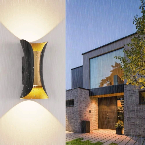 Lampa ogrodowa, kinkiet elewacyjny zewnętrzny LED | góra - dół | 10W, IP65 | BD-C020