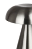 Lampa stołowa LED | Nowoczesna lampka dotykowa | Lampka nocna z wbudowanym akumulatorem | HJA24-SILVER