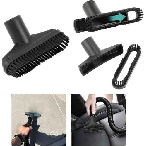 Zestaw końcówek do odkurzacza | Uniwersalne ssawki do odkurzacza | VCA-5in1-BLACK