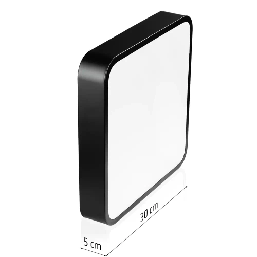 Plafon natynkowy | Panel LED | CSL-24W-BLACK