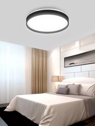 Plafon natynkowy | Niemrugający | LED | CRL-24W-BLACK