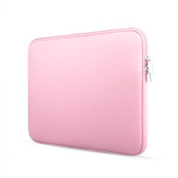 Pokrowiec z neoprenu, etui na laptopa 15,6" | różowy | BR01