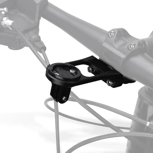 Uchwyt na mostek do komputera rowerowego i GoPro | Aluminiowy uchwyt kompatybilny z Garmin, Bryton | MBZJ-042