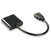 Konwerter z HDMI do VGA | D-SUB | FULL HD 1080p | 15 cm | H-V1B-20CM-Black
