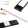 Lampka meblowa z czujnikiem ruchu | Bezprzewodowa lampka nocna z sensorem | Lampka LED podszafkowa 80 cm | HSL-S80CM-BLACK