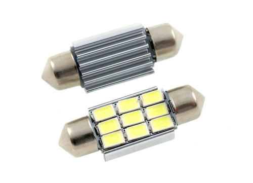 Żarówka samochodowa LED C5W 9 SMD 5630 CAN BUS